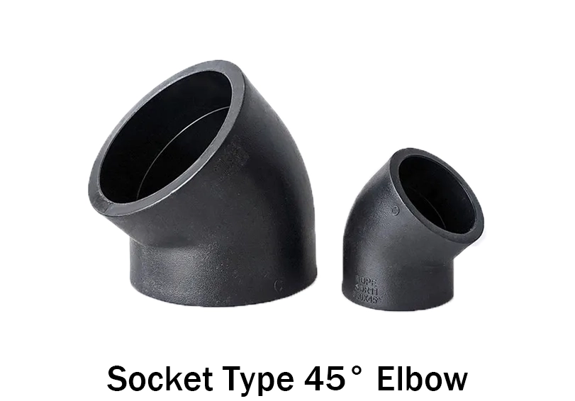 Socket Fusion HDPE Pipe Fittings