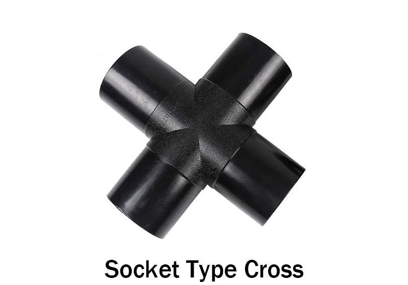 Socket Fusion HDPE Pipe Fittings