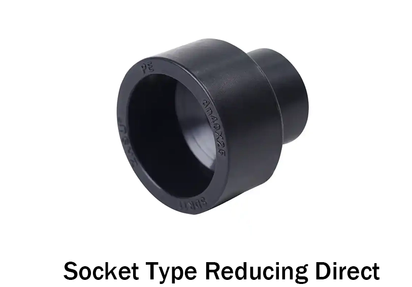 Socket Fusion HDPE Pipe Fittings